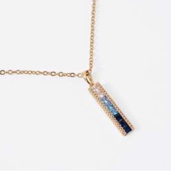 💎BRAND NEW💎 VINCE CAMUTO Tricolor Stone Pendant Necklace - Picture 9 of 11